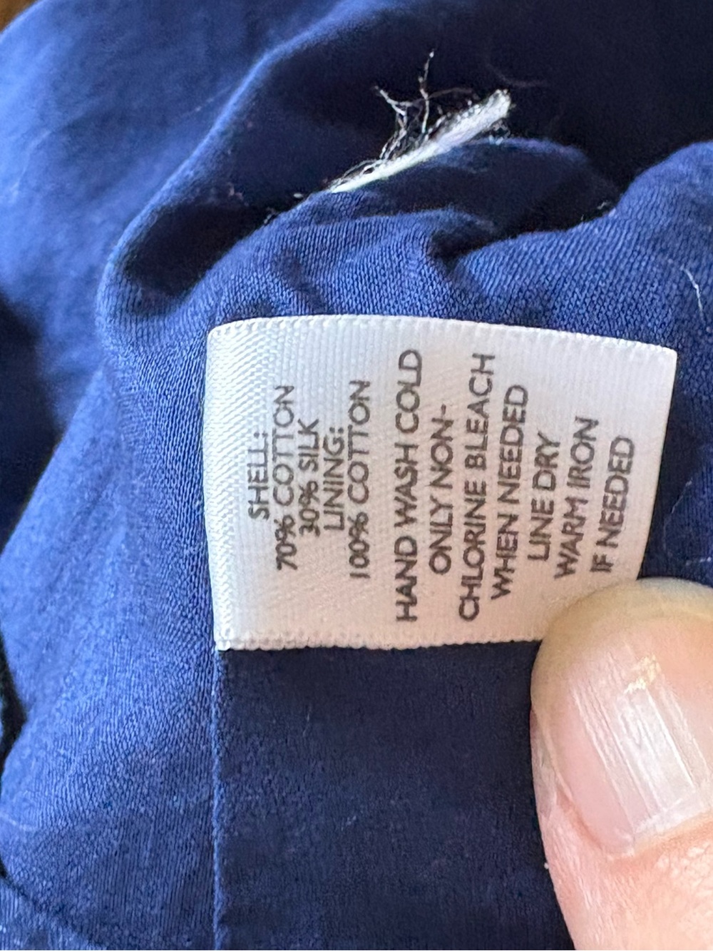 Blue Single Strap Dress by Ann Taylor Loft Size 4 - Picture 8 of 9